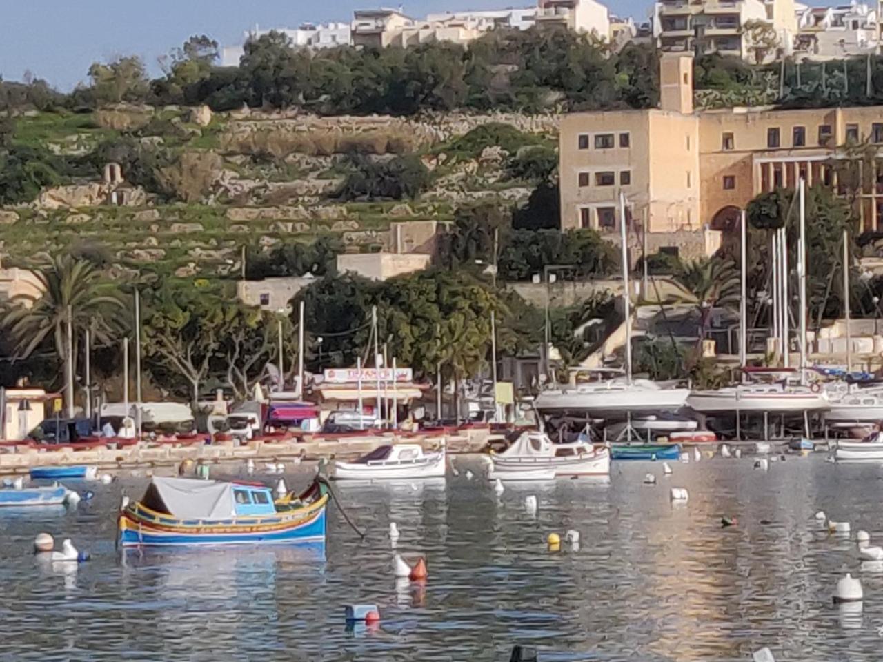 Panoramic Penthouse In Marsascala Which Enjoys Sea And Country Views Lägenhet Marsaskala Exteriör bild